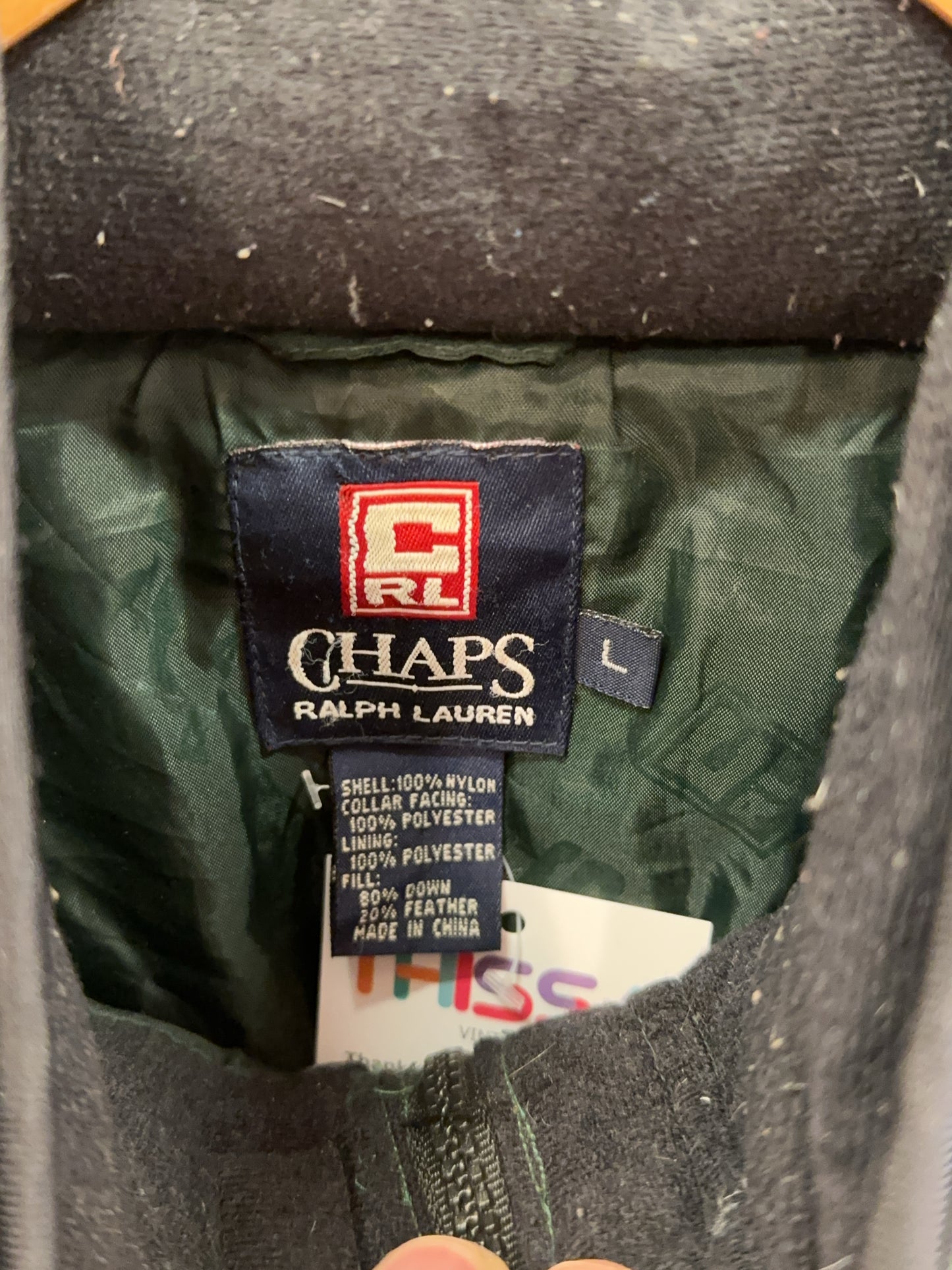 L - Chaps Ralph Lauren Puffer Jacket