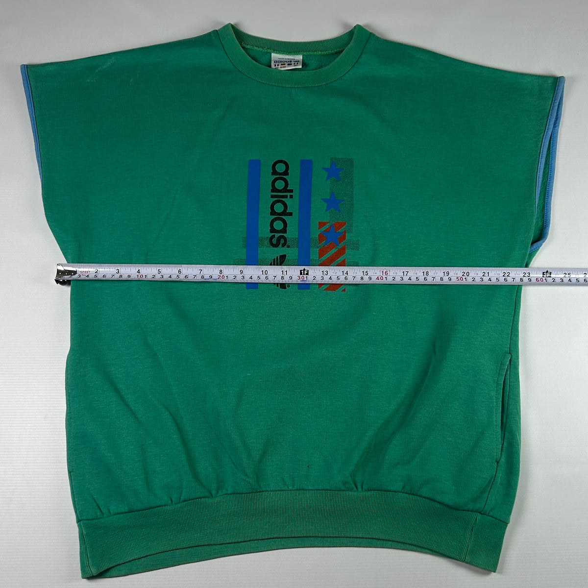 M - Vintage 1990's Adidas Sleeveless Sweatshirt
