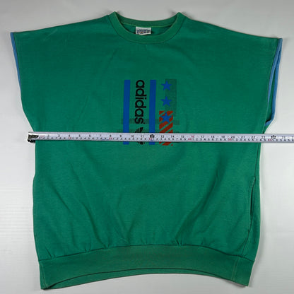 M - Vintage 1990's Adidas Sleeveless Sweatshirt