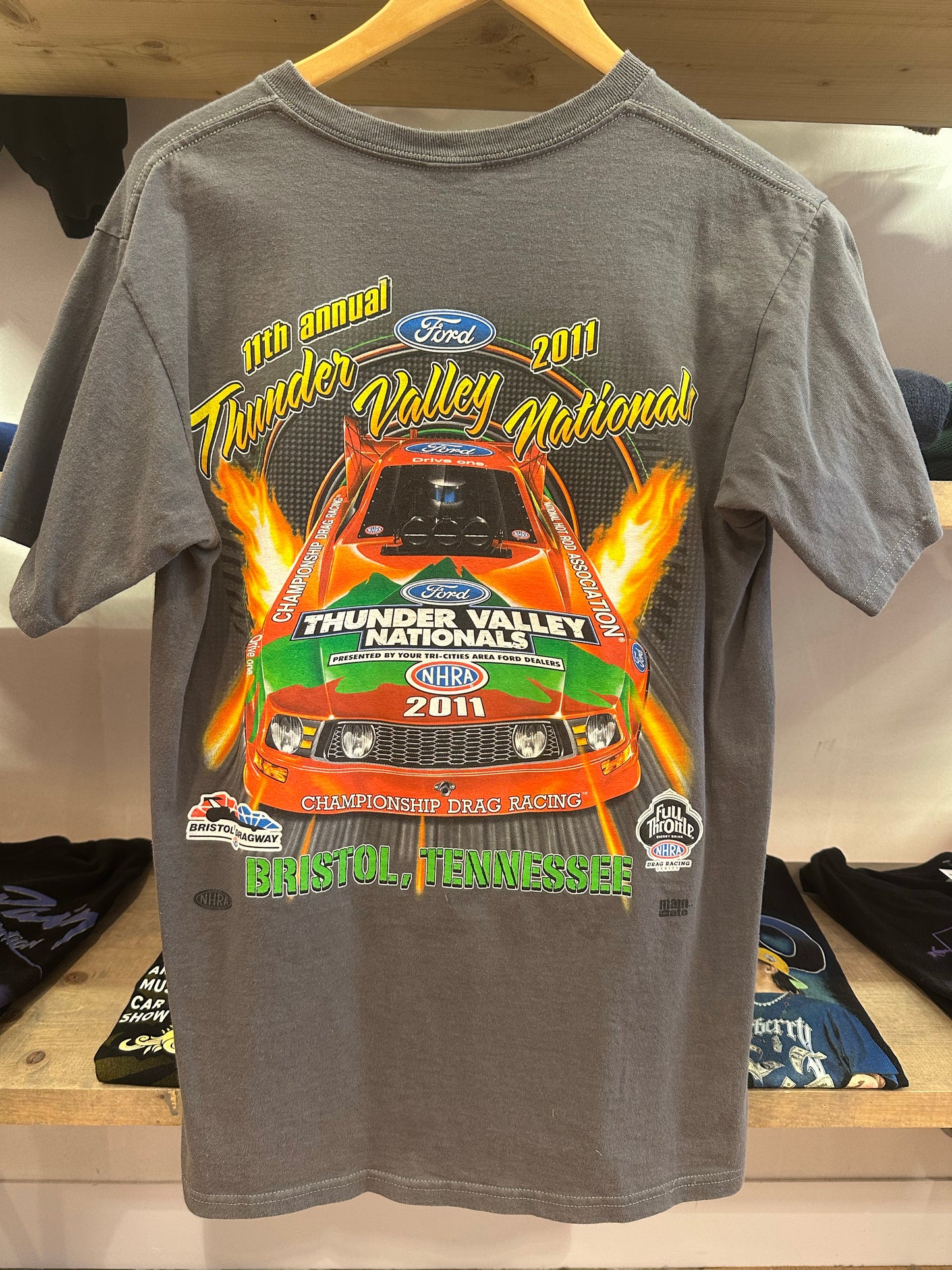M - Thunder Valley Nationals 2011 NHRA Graphic T-Shirt
