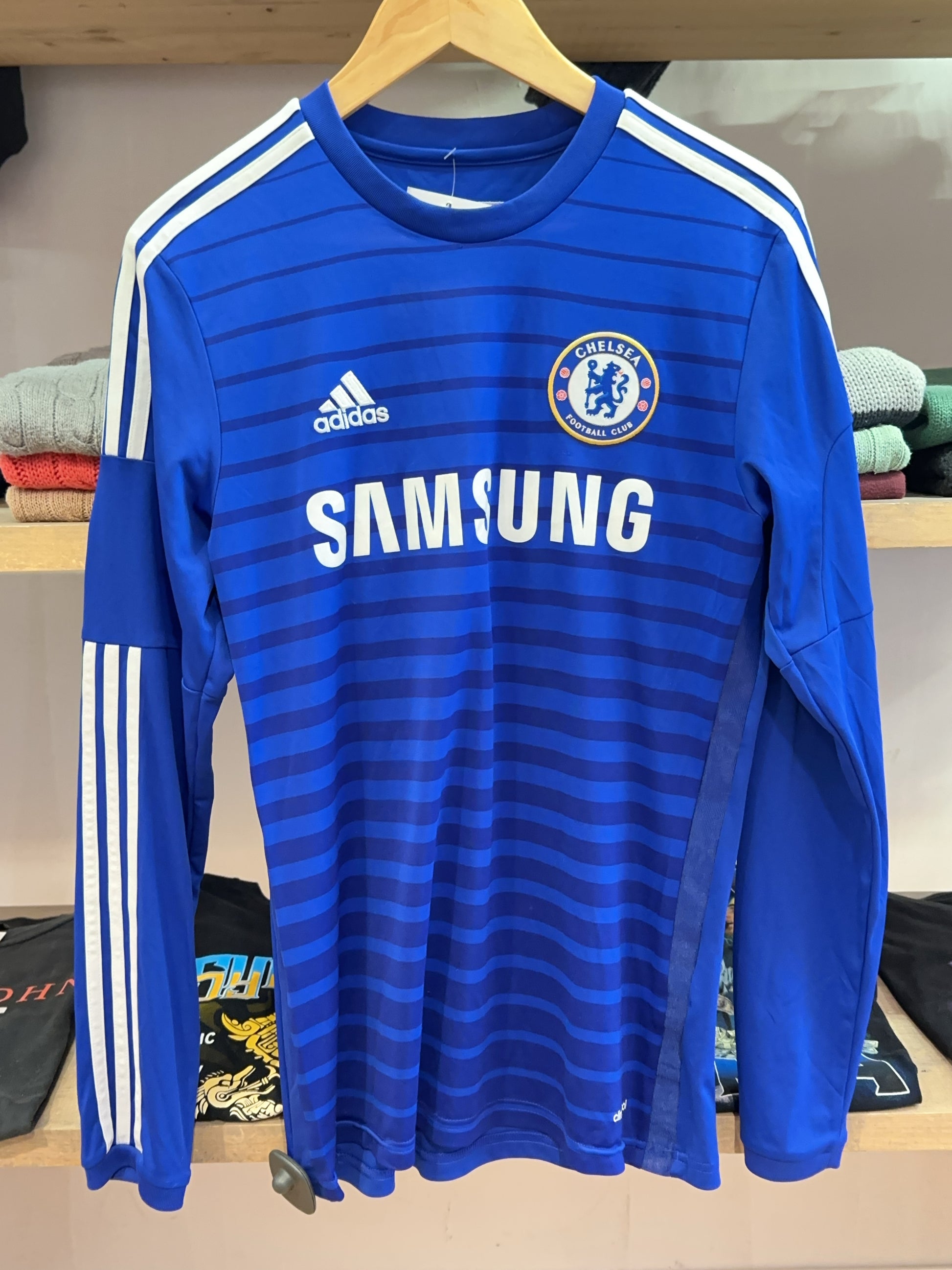 2014-15 Chelsea FC Adidas Home Football Shirt 10 - M