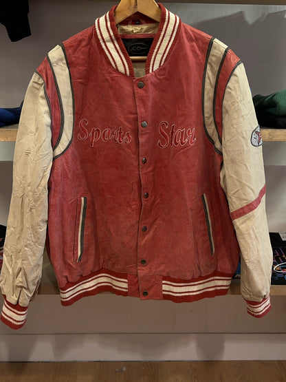 XXXL - Vintage 1990's JCC Collection Sports Star Vintage Varsity Jacket