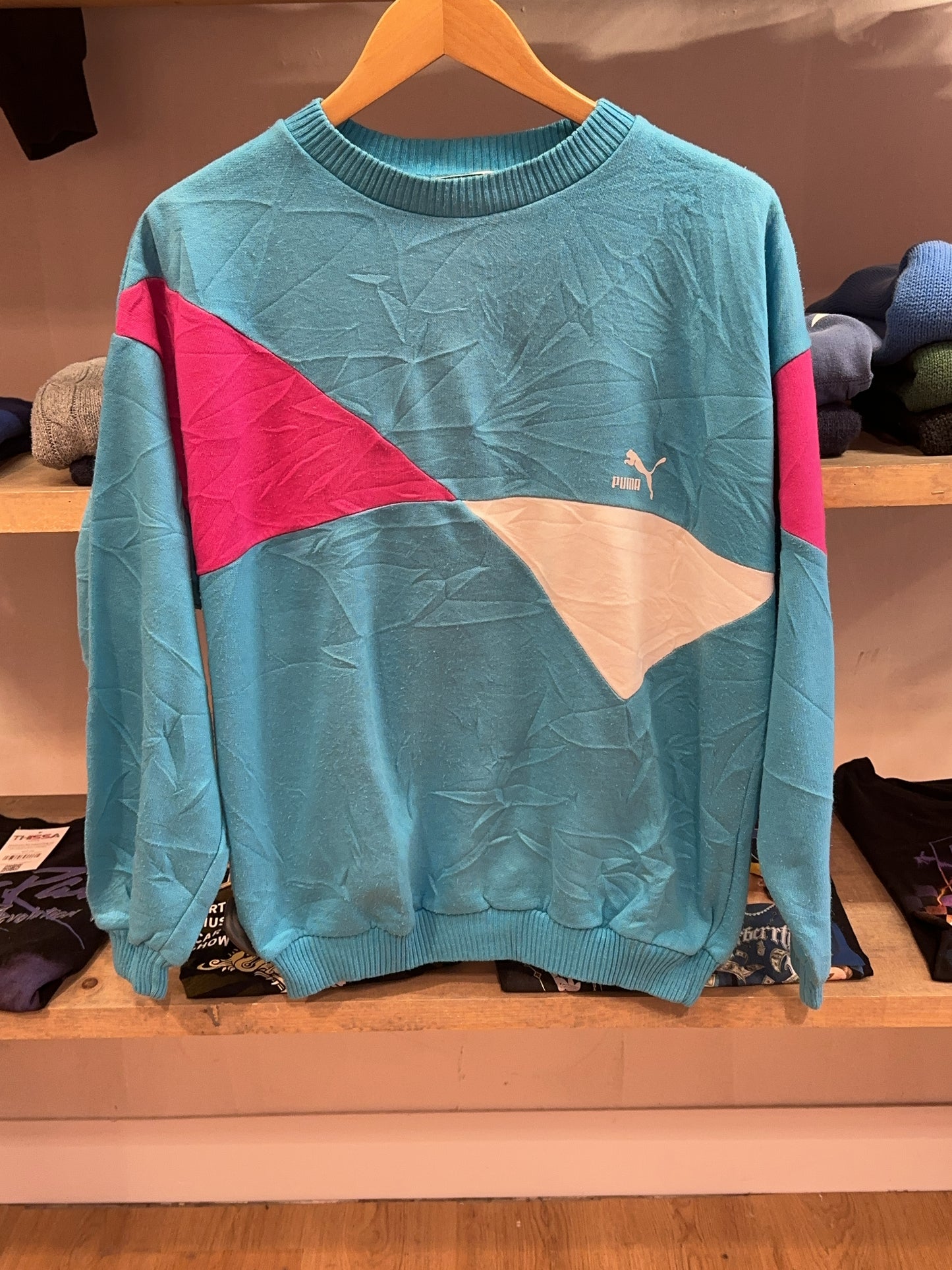 S - Vintage 1990's Puma Sweatshirt