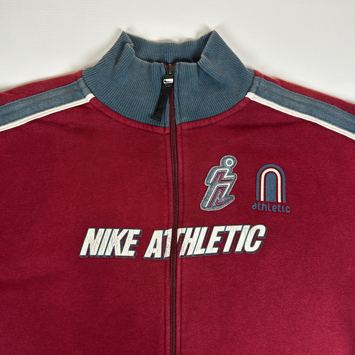 M - 2000's Nike Athletic Vintage Zip-Up Track Jacket