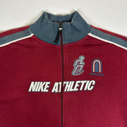 M - 2000's Nike Athletic Vintage Zip-Up Track Jacket