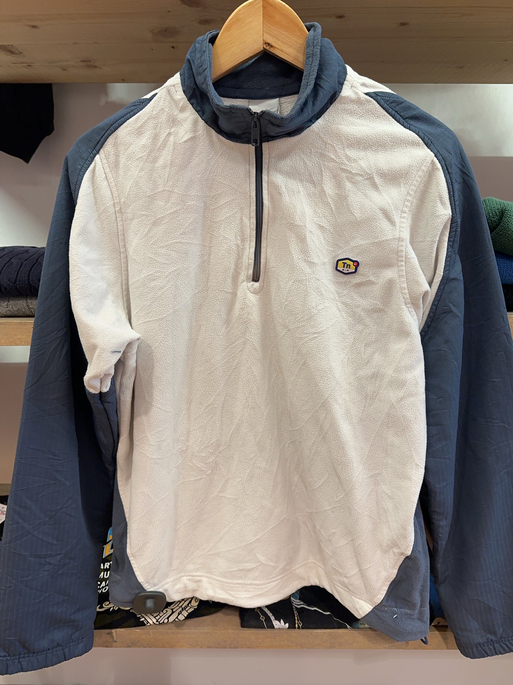 S - Vintage 2000's Nike TN Fleece Quarterzip