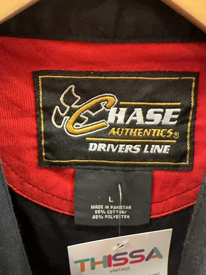 L - Chase Authentics Budweiser Nascar Racing T-shirt