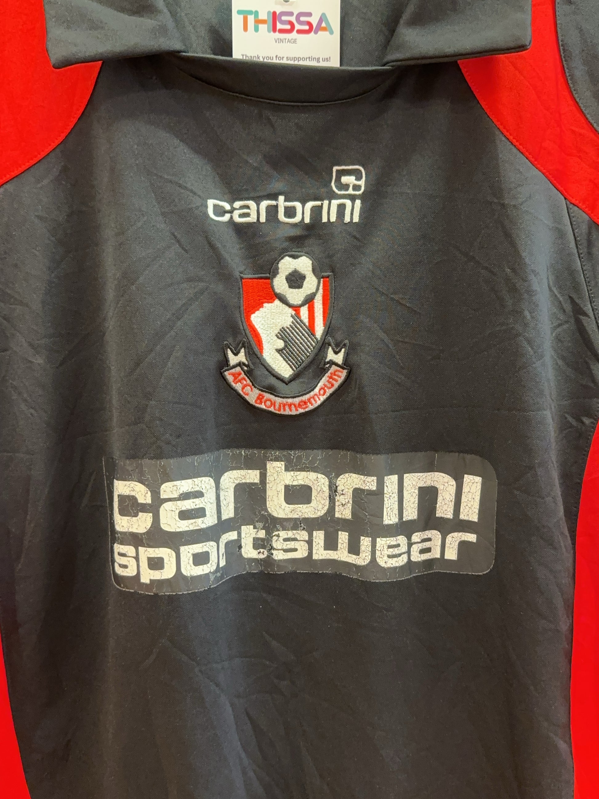 2008-2010 AFC Bournemouth Carbrini Away Football Shirt - L