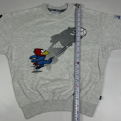 XXS - France 1998 Adidas Coupe du Monde Gray Sweatshirt