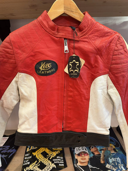 XS - Vintage NWT 1980's Kett Leathers Jacket