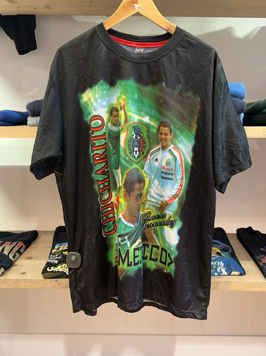 L - Chicharito Mexico #14 Graphic Soccer Jersey