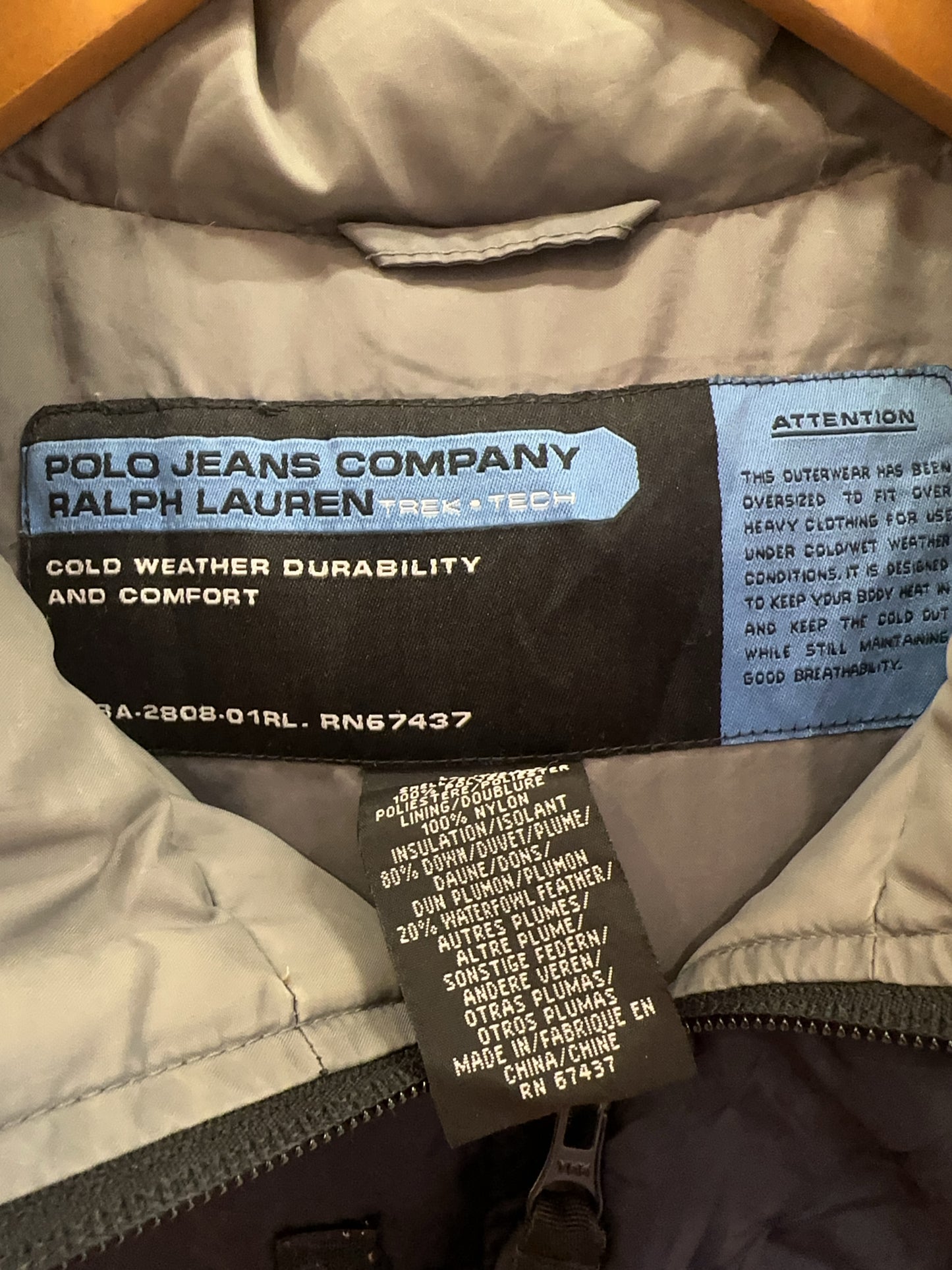 Vintage 2000's Ralph Lauren Puffer Bodywarmer - L