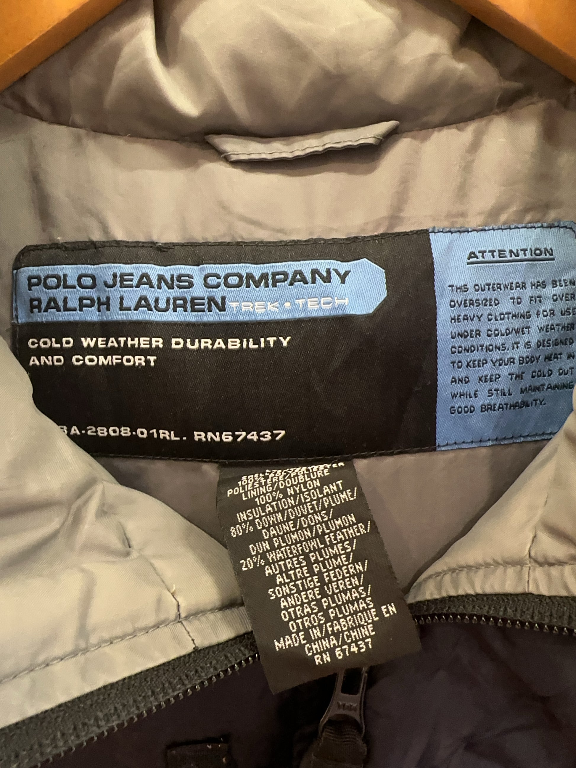 Vintage 2000's Ralph Lauren Puffer Bodywarmer - L