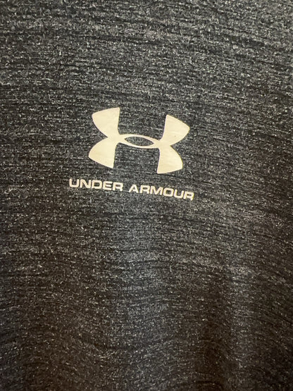 Under Armour HeatGear Charcoal Heather Loose Fit Performance T-Shirt XL