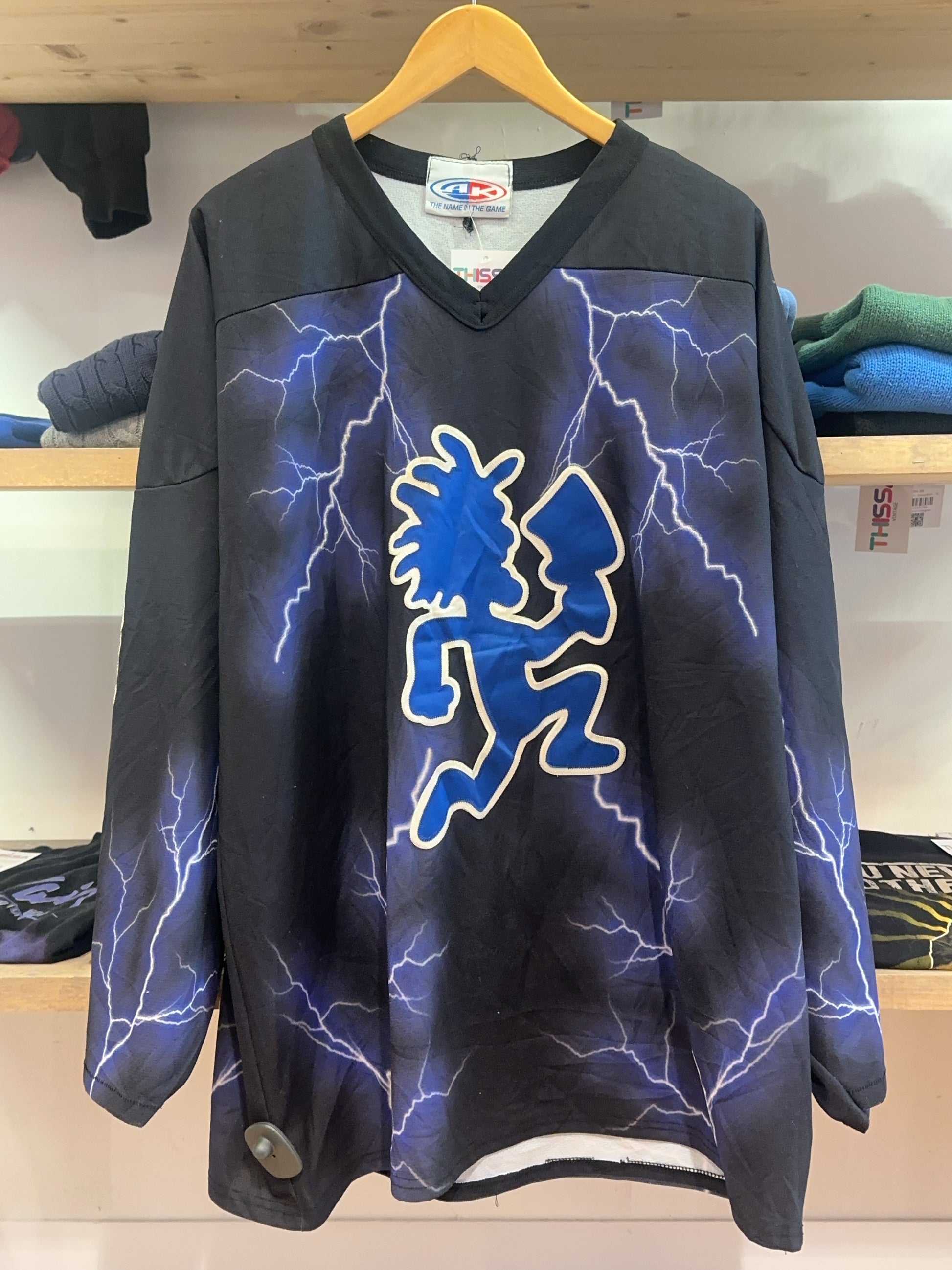 XXL - Psychopath 06 Lightning Graphic Icehockey Jersey