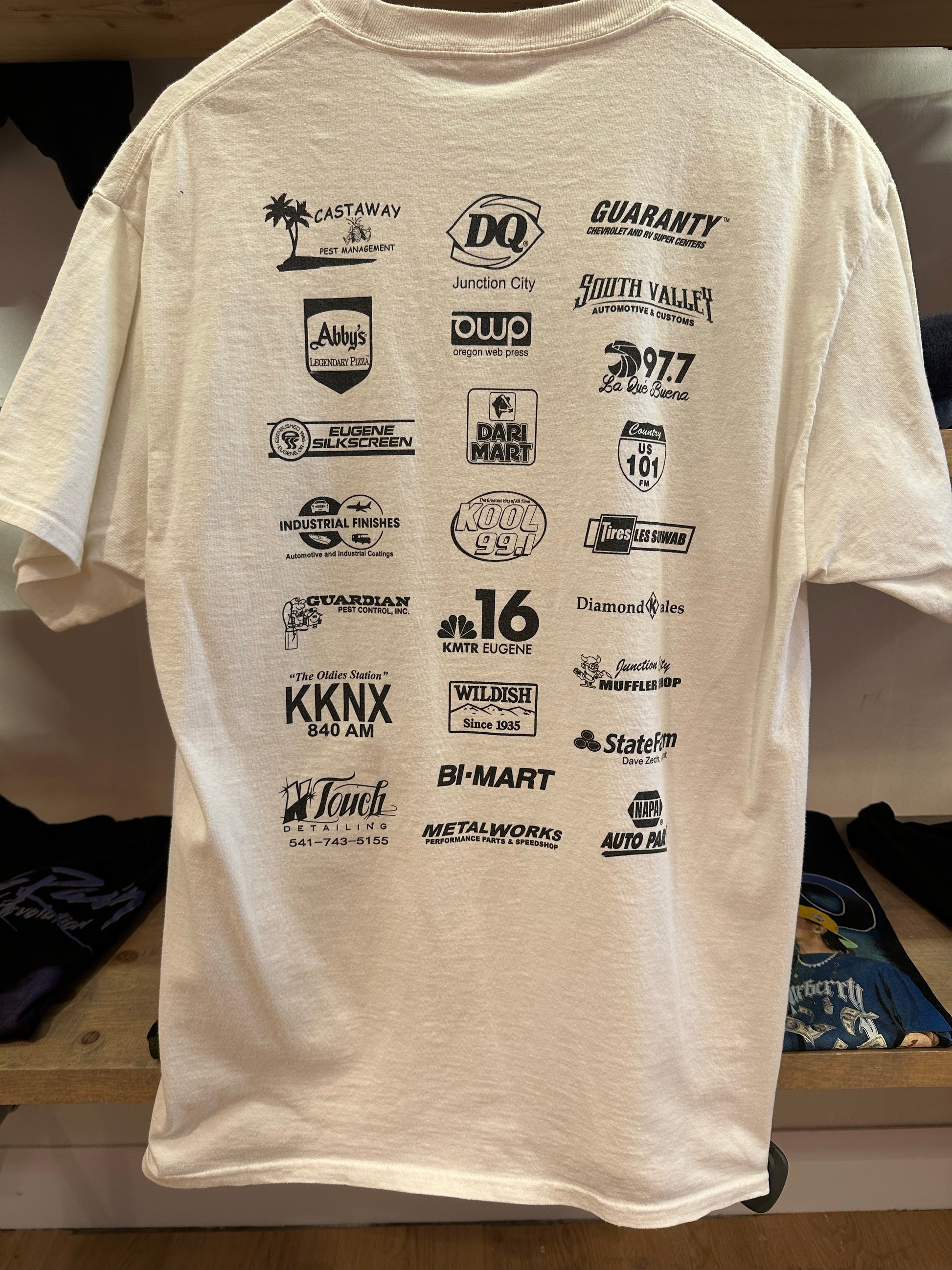 XL - Vintage Junction Junction 4 1999 Car Show Sponsor T-Shirt