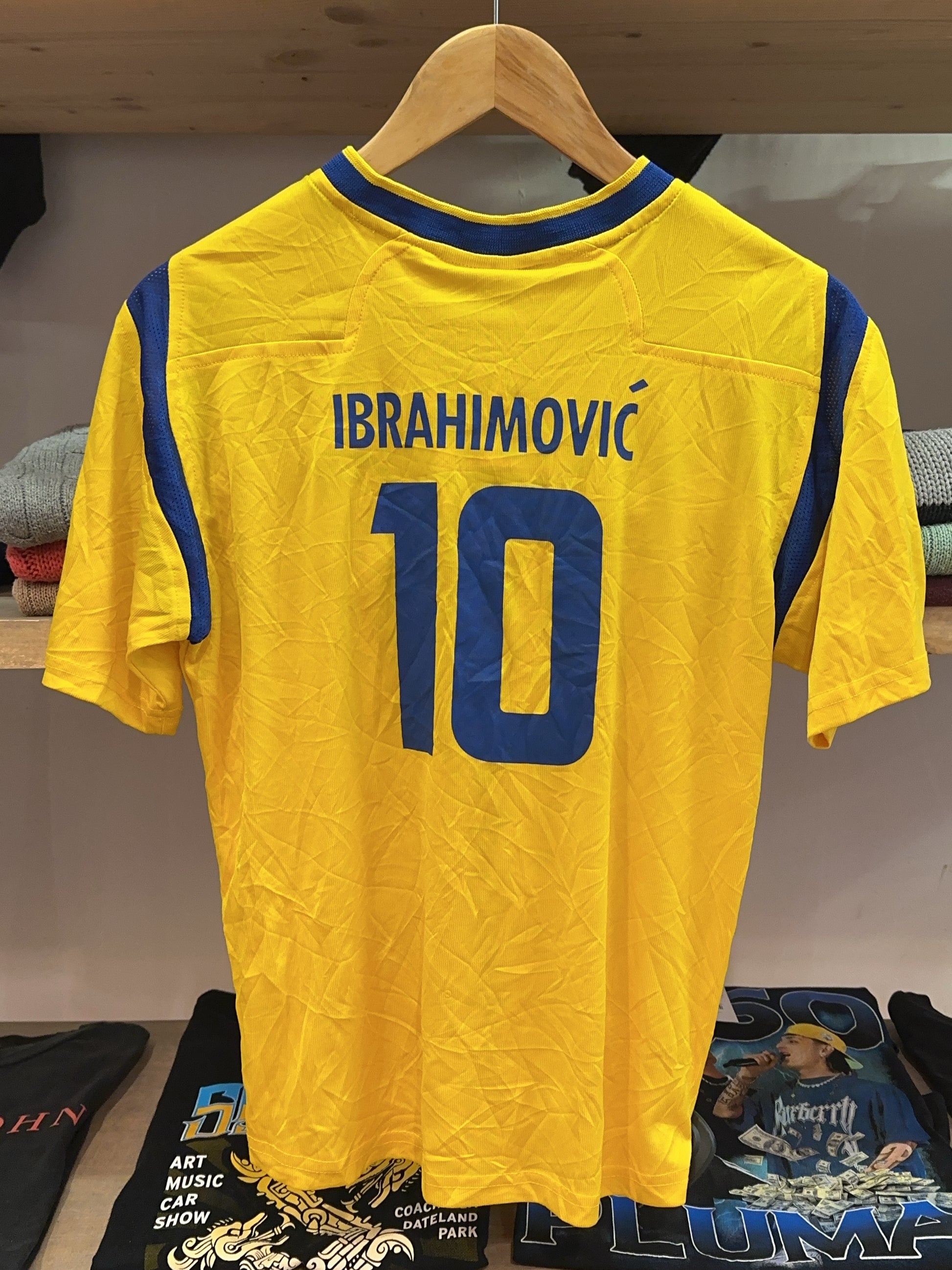 Sweden Ibrahimovic Football Home Football Shirt 10 - XS