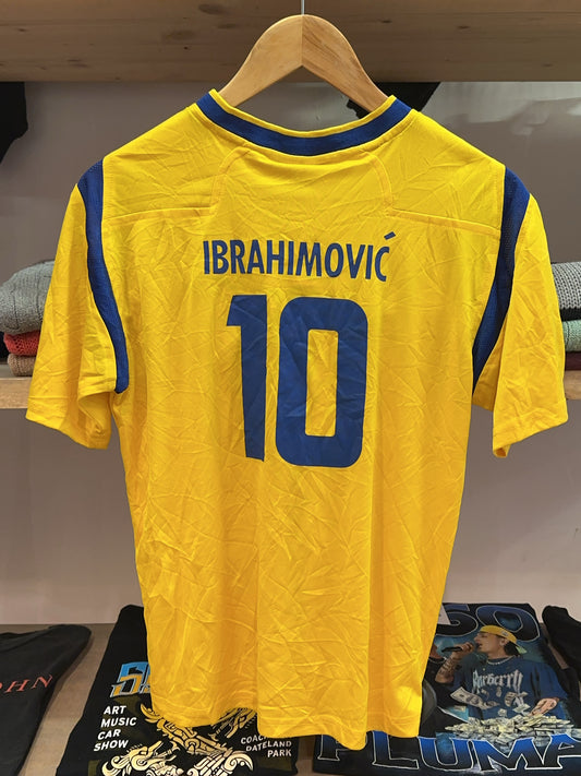 Sweden Ibrahimovic Football Home Football Shirt 10 - XS