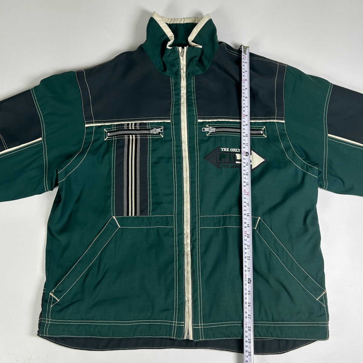 L - 1990's Fila Vintage The Only Way Ski Jacket