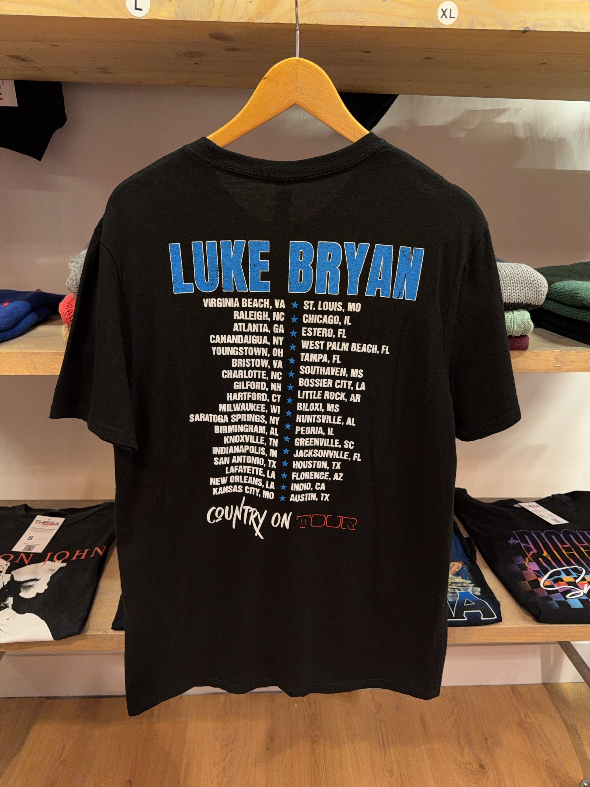 Luke Bryan Band T-shirt - L