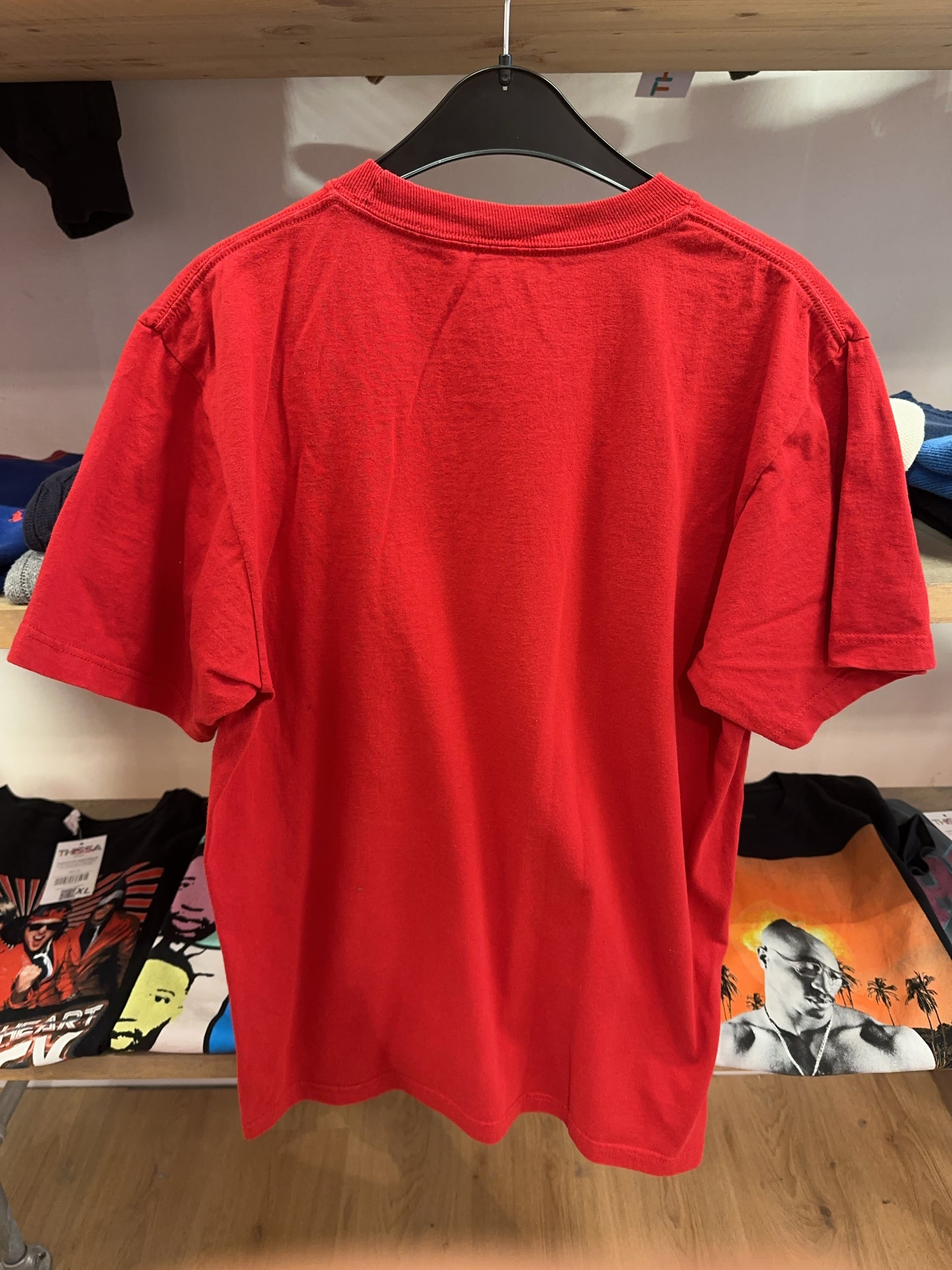 L - Atlanta Falcons NFL Red Graphic T-Shirt