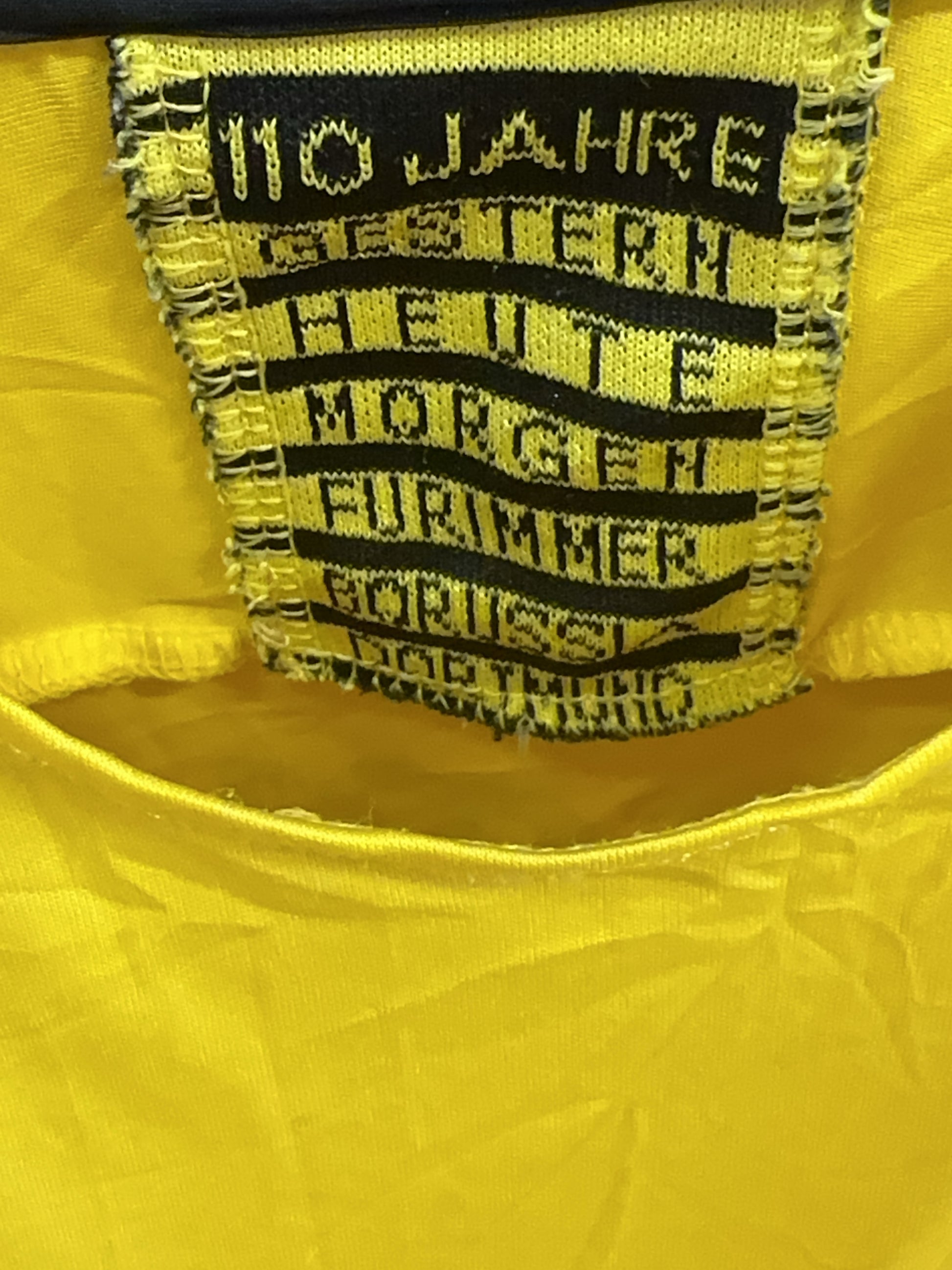 M - 2019/2020 Borussia Dortmund Puma Home Football Shirt