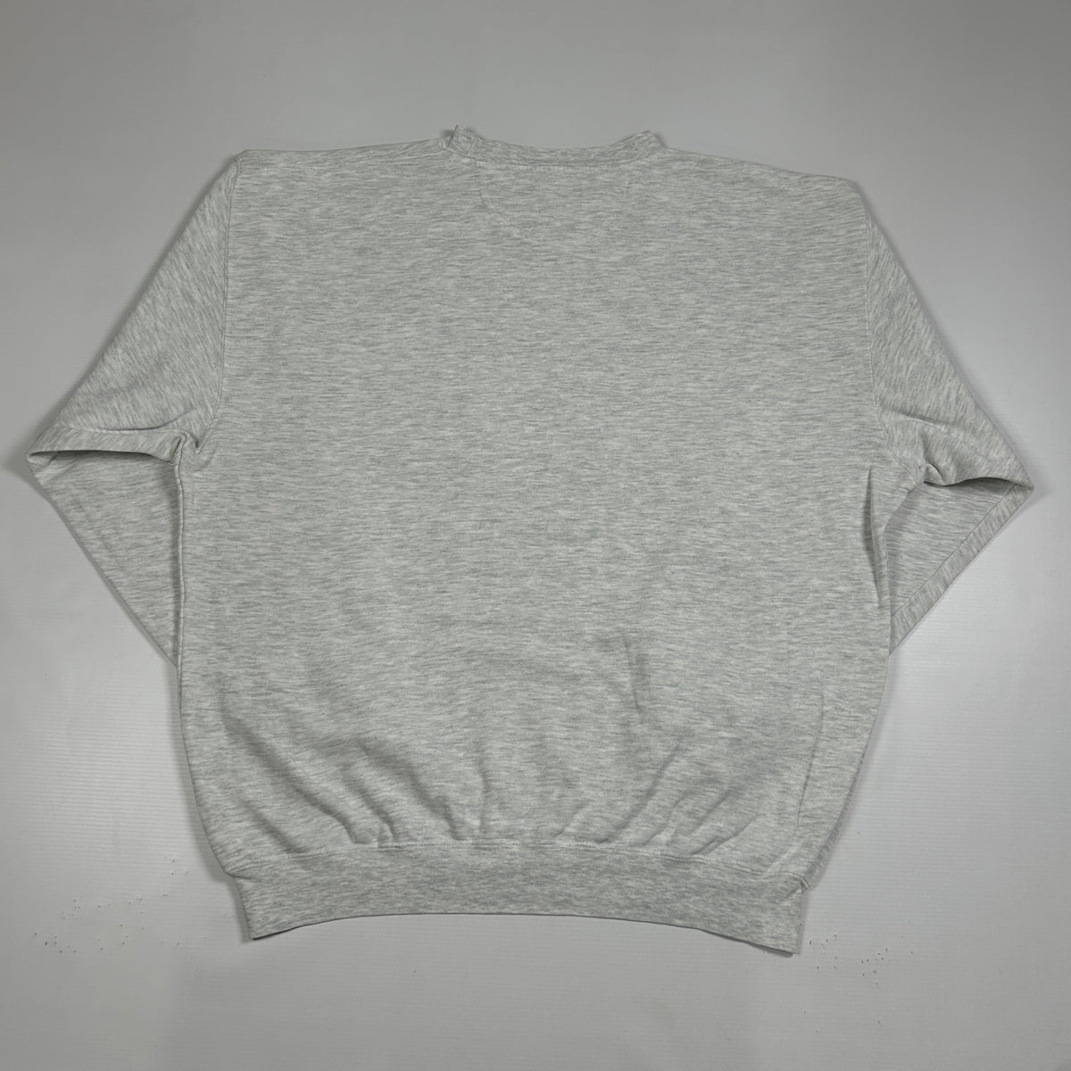 L - Vintage 1990's Schott NYC Gray Crewneck Sweatshirt