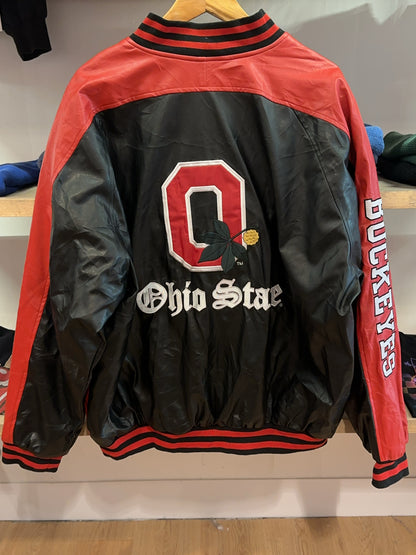 XL - NWT Vintage 2000's Ohio State Buckeyes Varsity Steve & Barry's Jacket