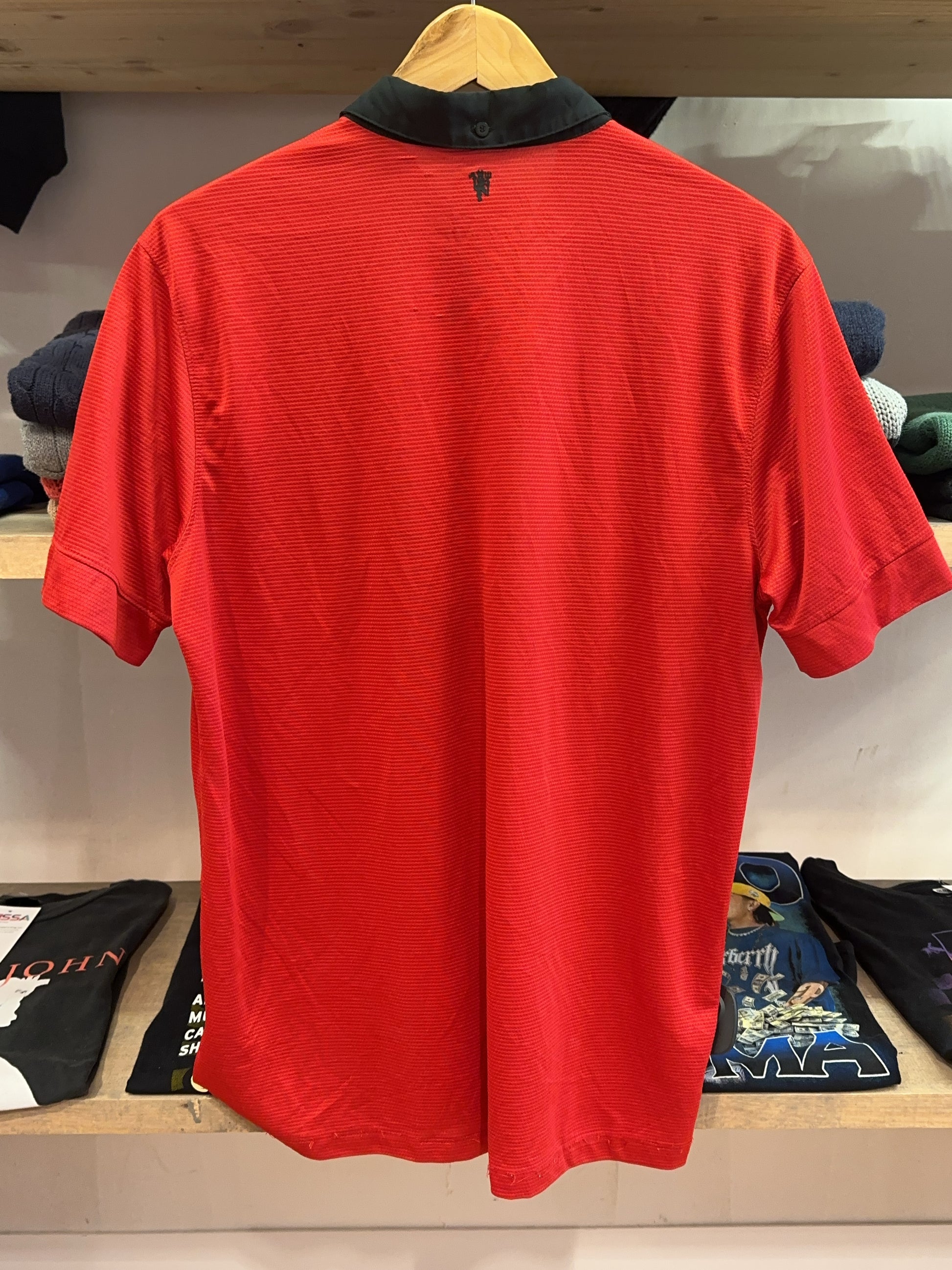 2013-2014 Manchester United Nike Home Football Shirt - L