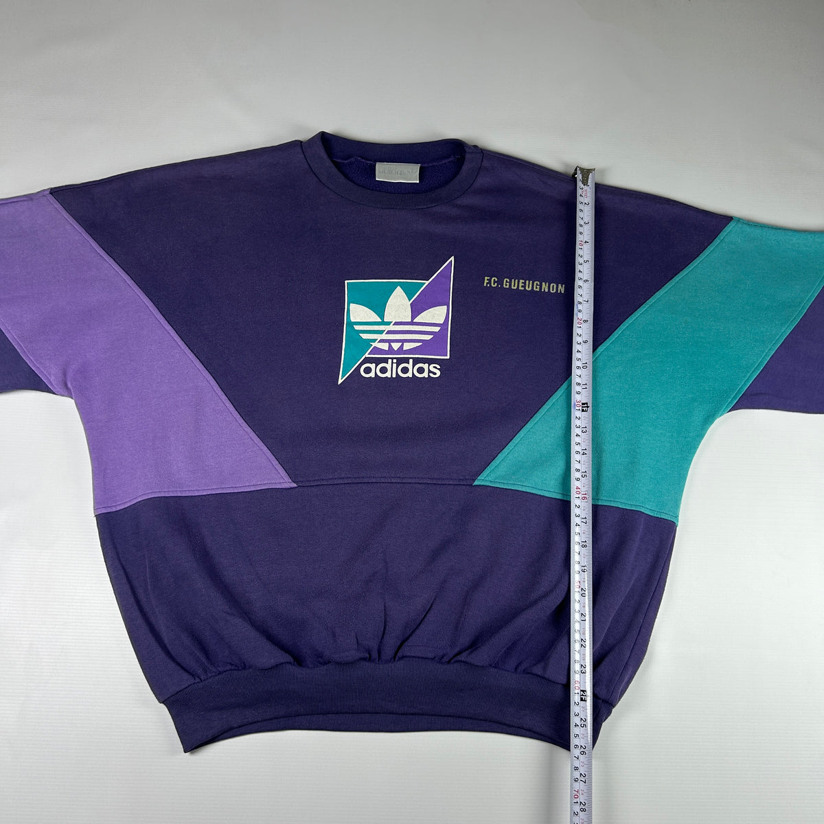 XL - 1990's Adidas FC Gueugnon Vintage Crewneck Sweatshirt