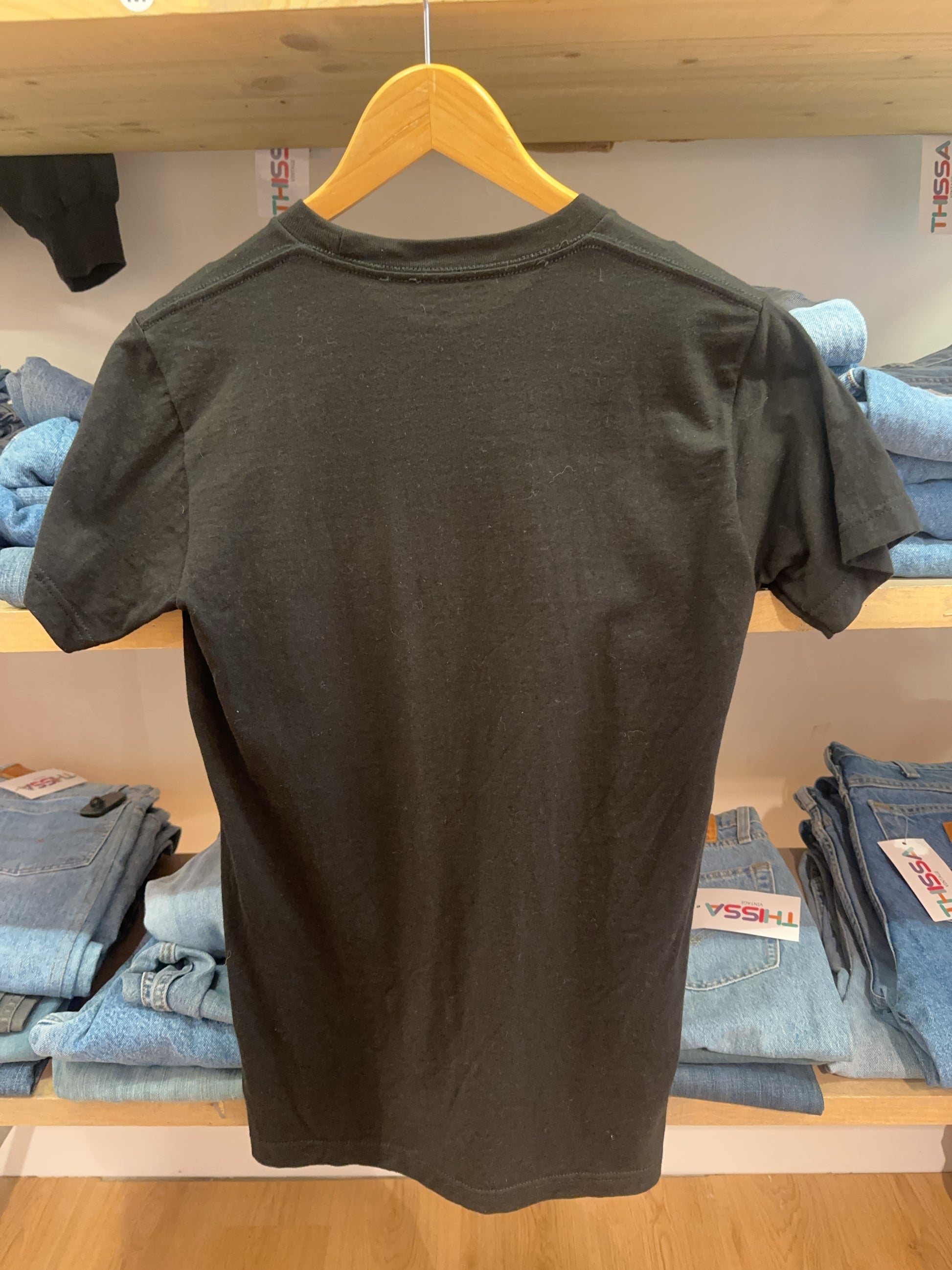 S - Nascar Graphic Black Cotton T-Shirt