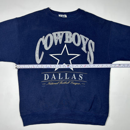 XL - Dallas Cowboys 1990's Navy Graphic Sweatshirt