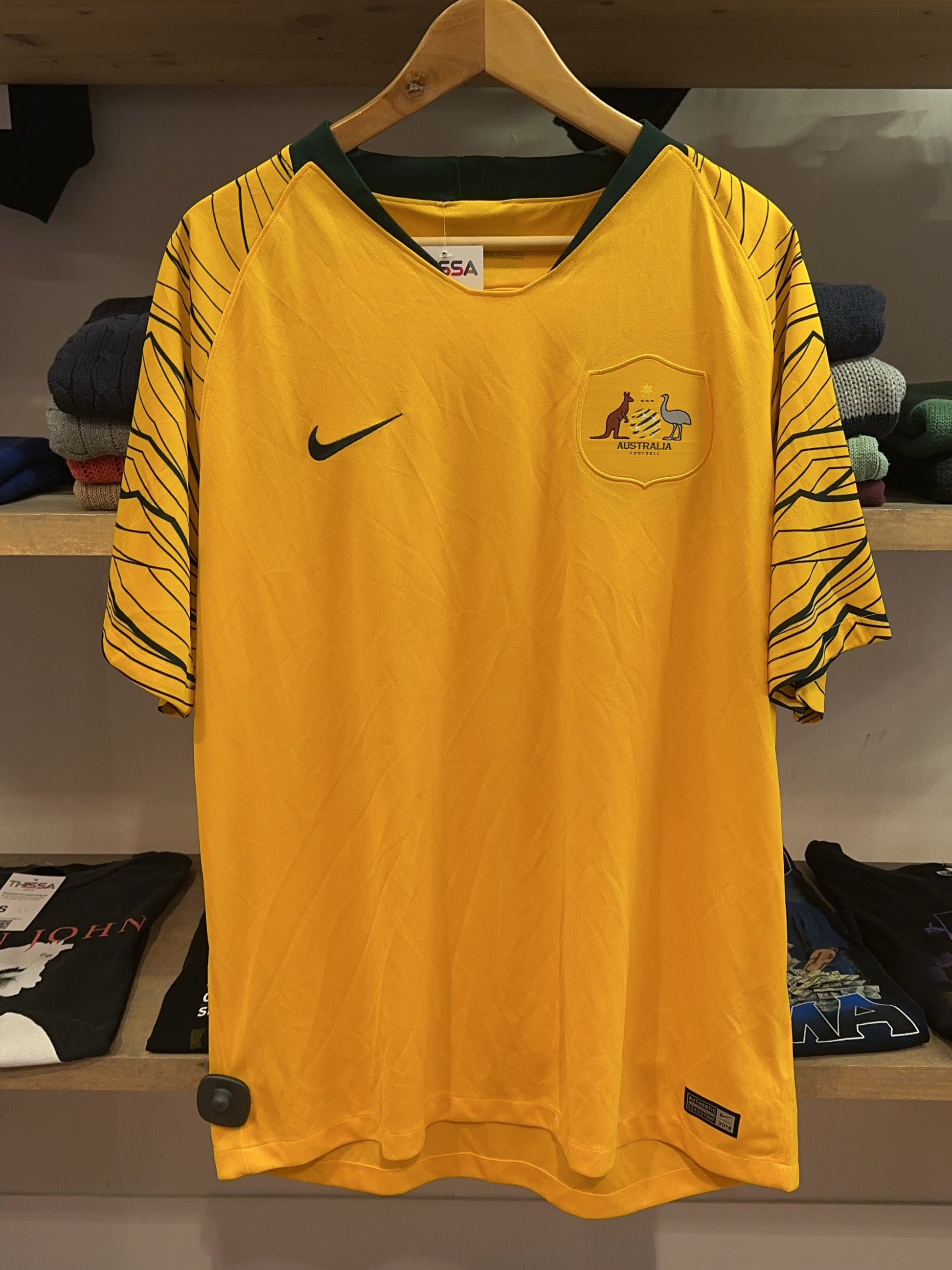 2018 Australia Nike Home Football Shirt - XL