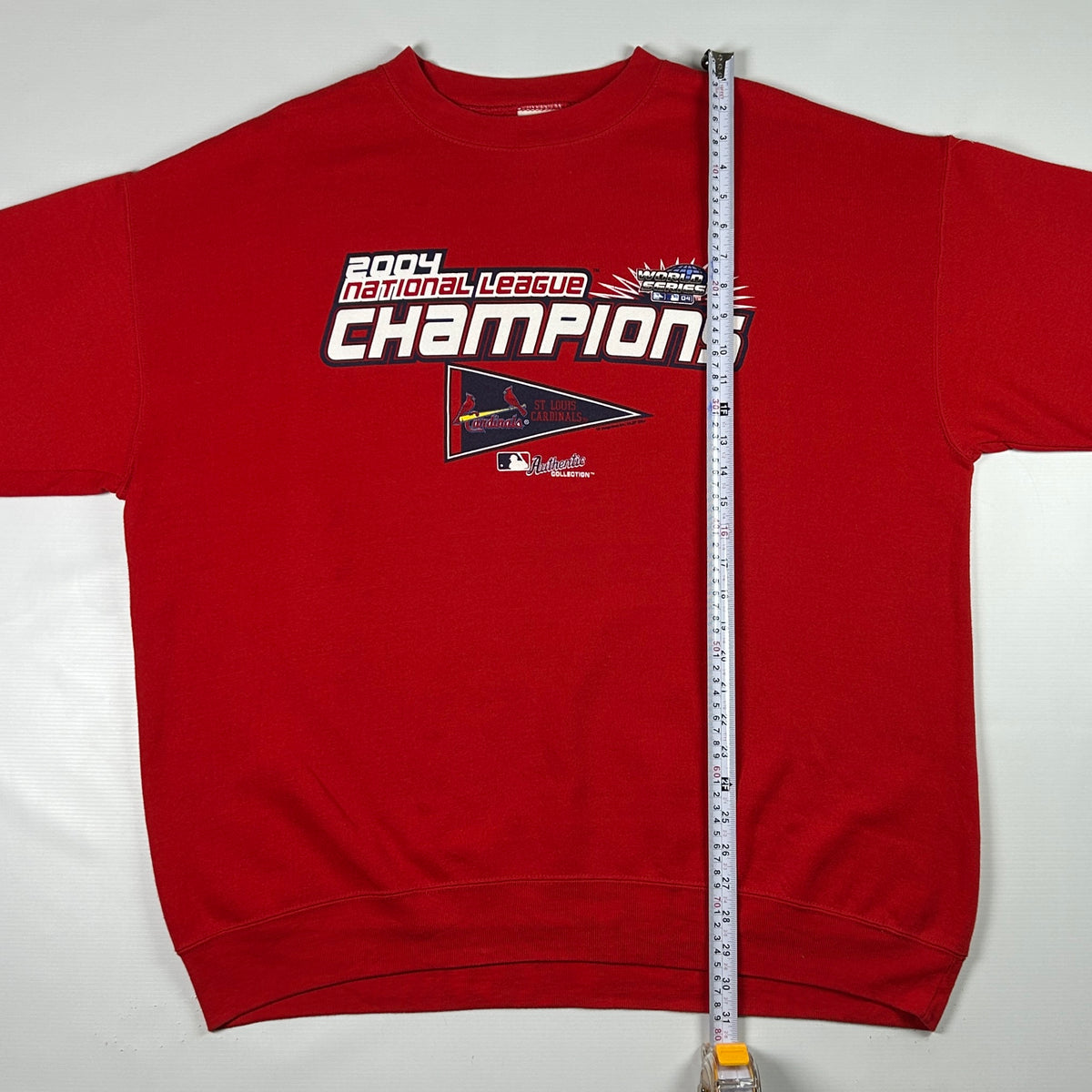 XXL - 2004 St. Louis Cardinals National League Champions Crewneck Sweatshirt