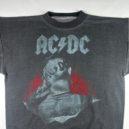 L - 1990's AC/DC Vintage Graphic Crewneck Sweatshirt