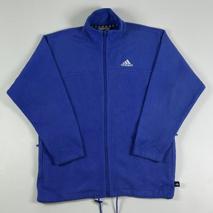 S - 1990's Adidas Fleece Full-Zip