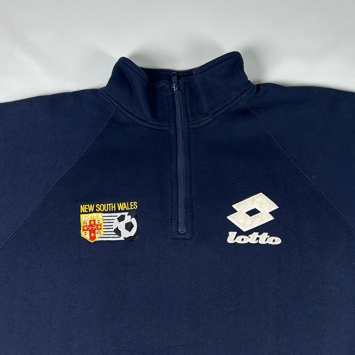 XL - 1996–1998 Lotto New South Wales Soccer Half-Zip Sweatshirt