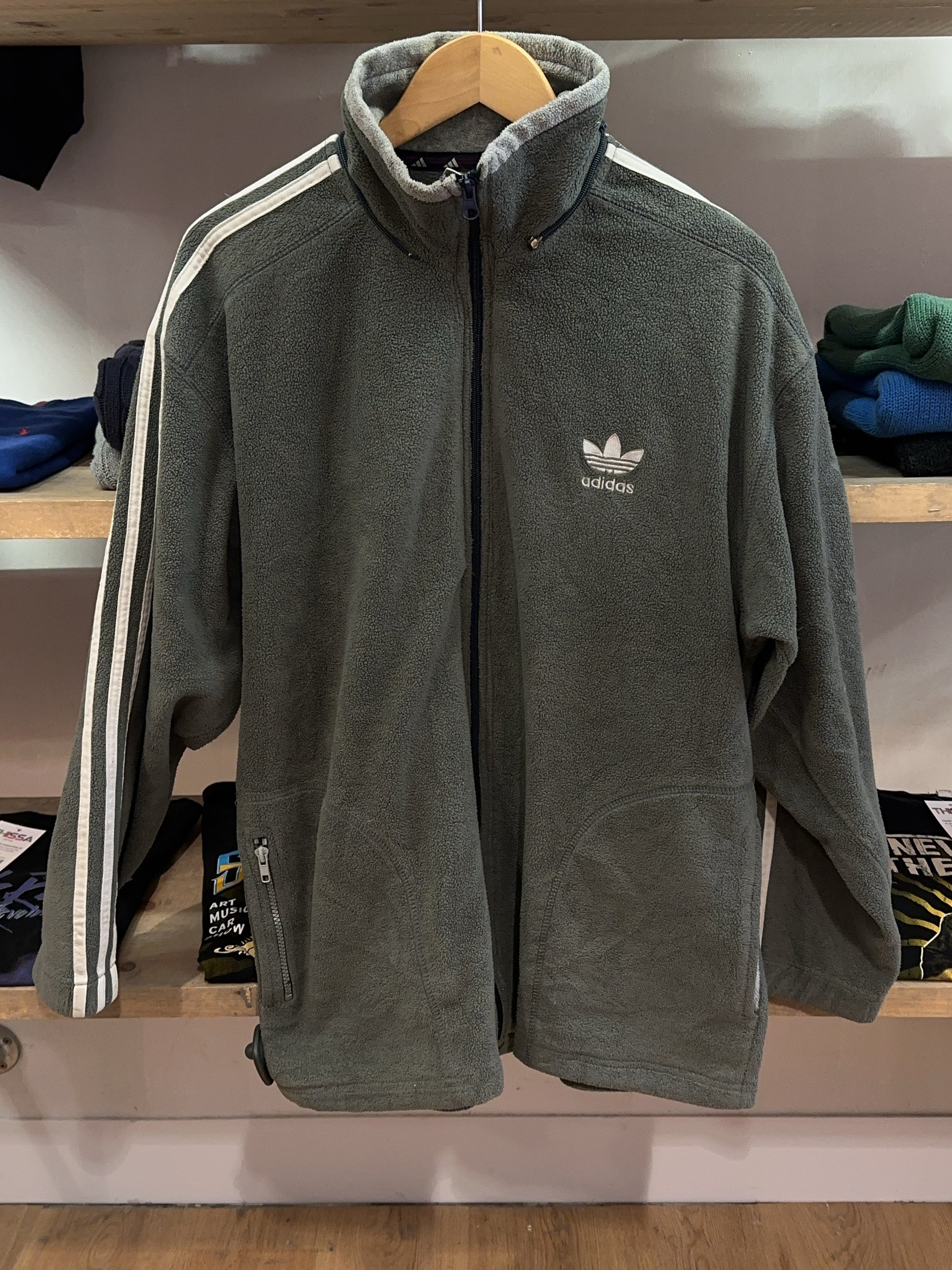 M - Adidas Fleece Jacket