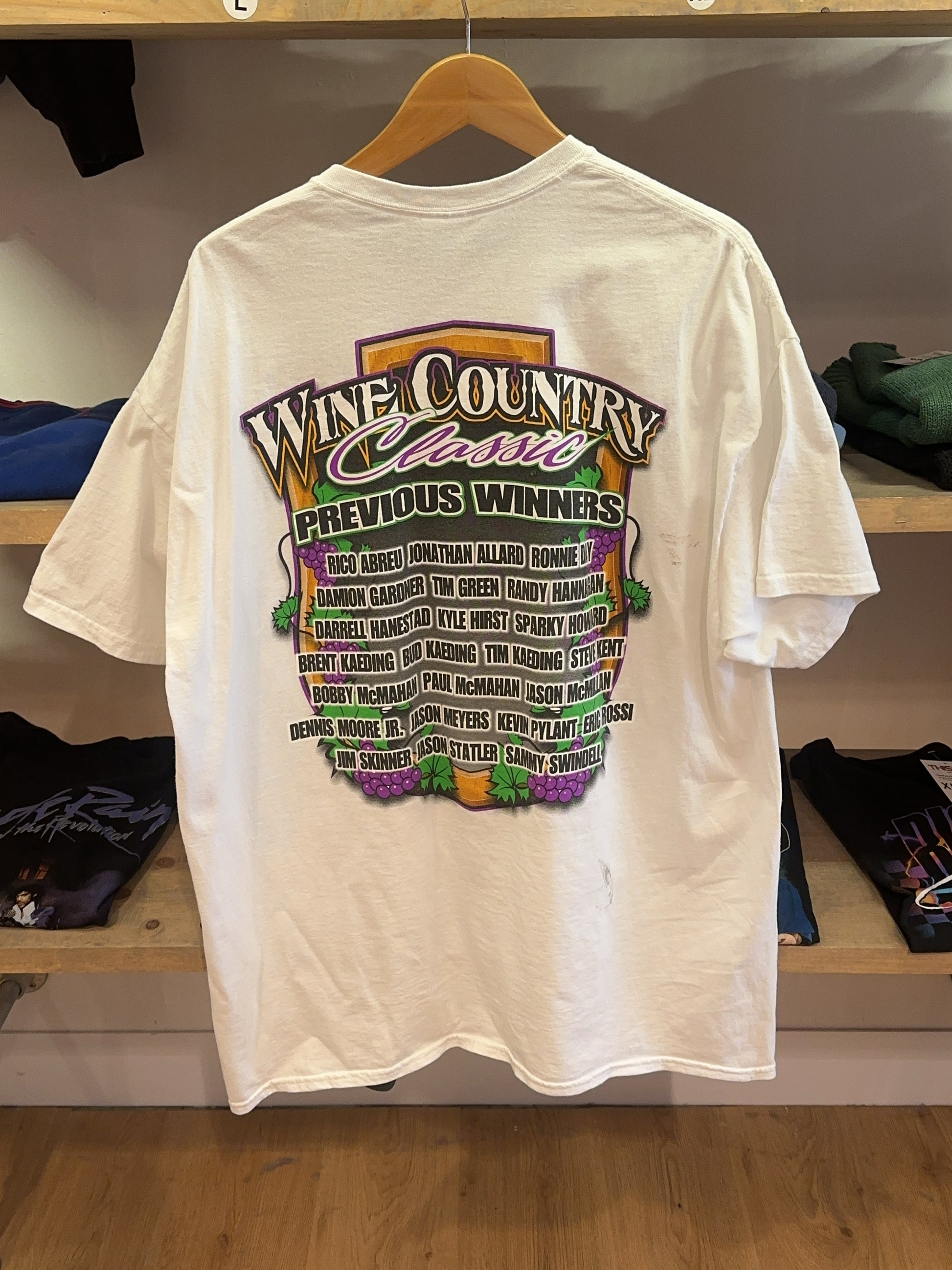XXL - Wine Country Classic Calistoga Speedway Graphic T-Shirt