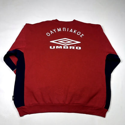 XL - 2000-2001 Olympiakos Umbro Crewneck Sweatshirt