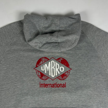 XL - Vintage 1990's Umbro International Grey Hoodie