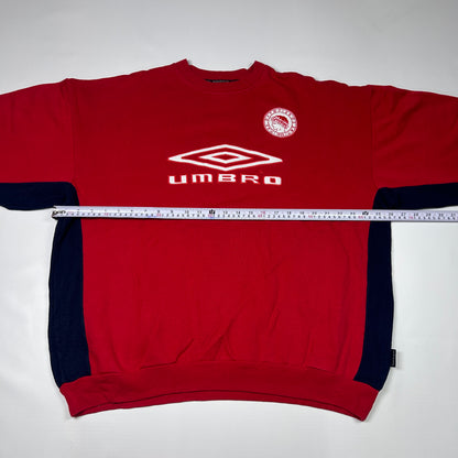 XL - 2000-2001 Olympiakos Umbro Crewneck Sweatshirt