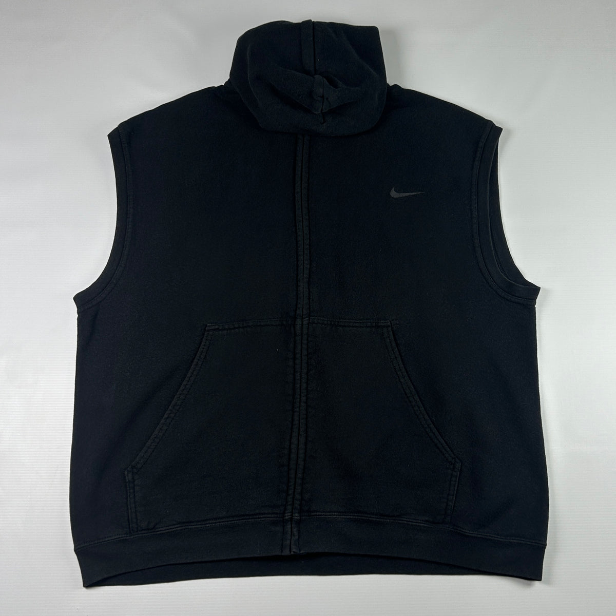 M - Vintage 1990's Nike Vest Hoodie