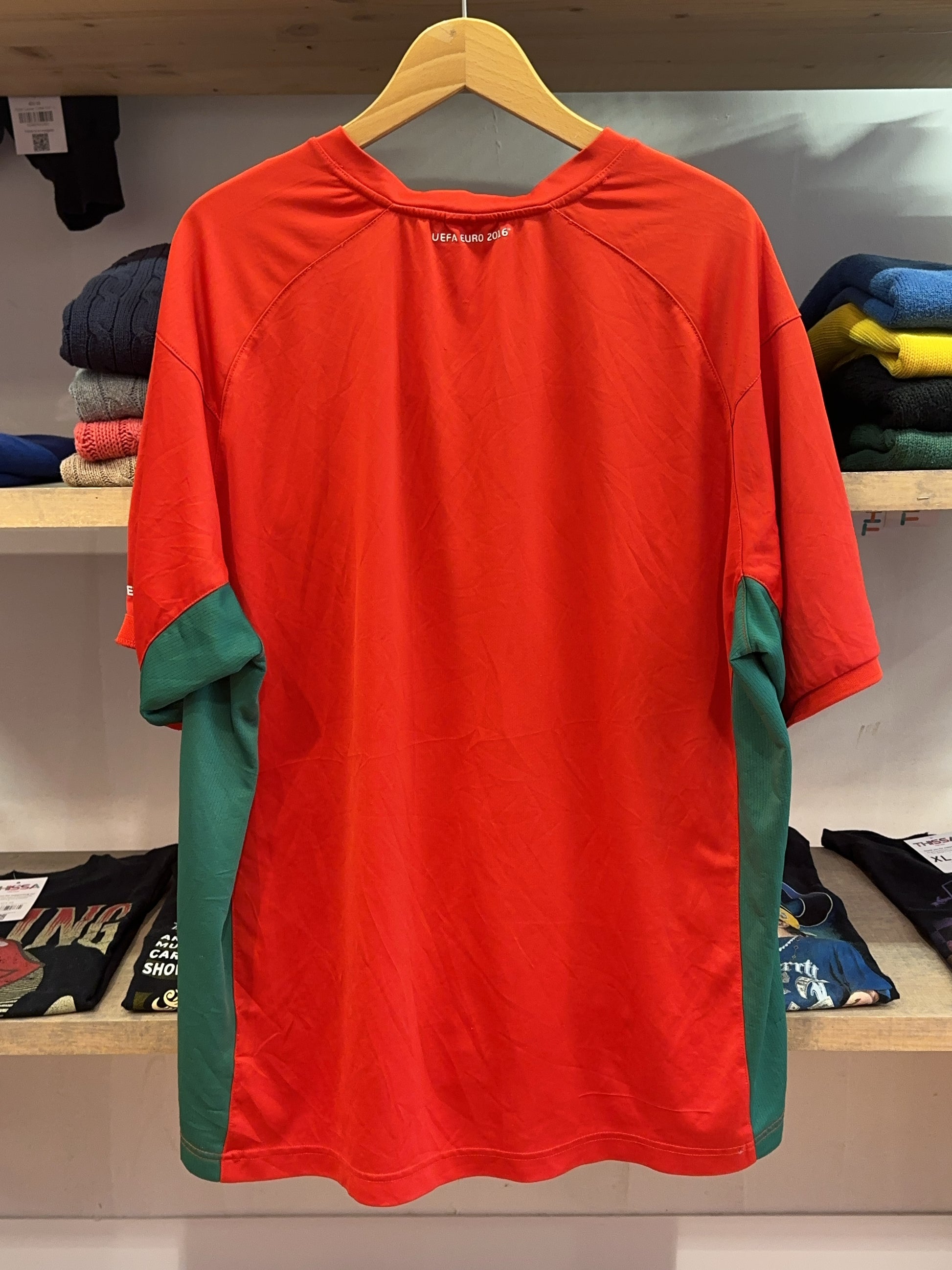 Euro 2016 Wales Uefa Euro 2016 Home Football Shirt - XXXL