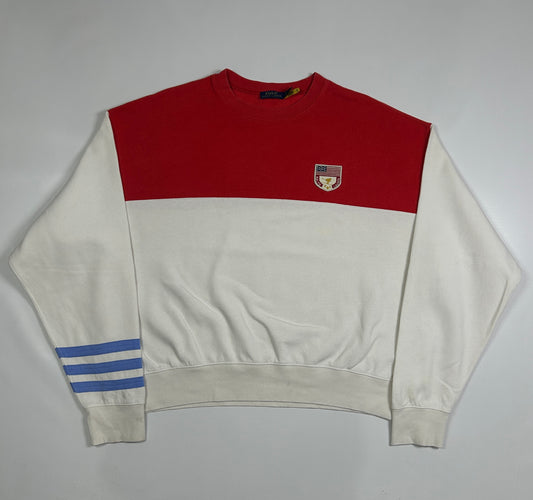 L - 2000's Polo Ralph Lauren USA Ski Women's Sweatshirt