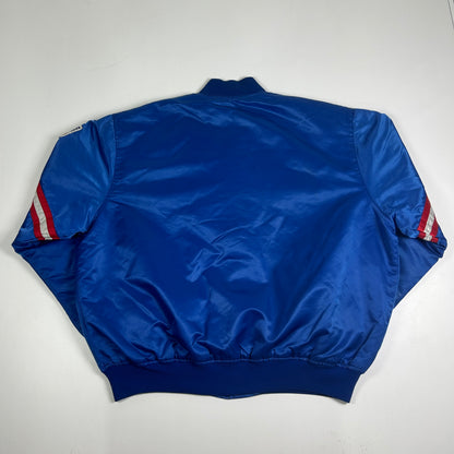XL - 1980's New York Giants Starter Satin Bomber Jacket