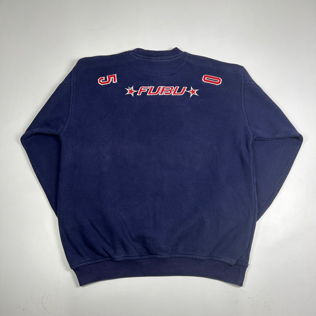 XL - 2000's FUBU Navy Graphic Sweatshirt