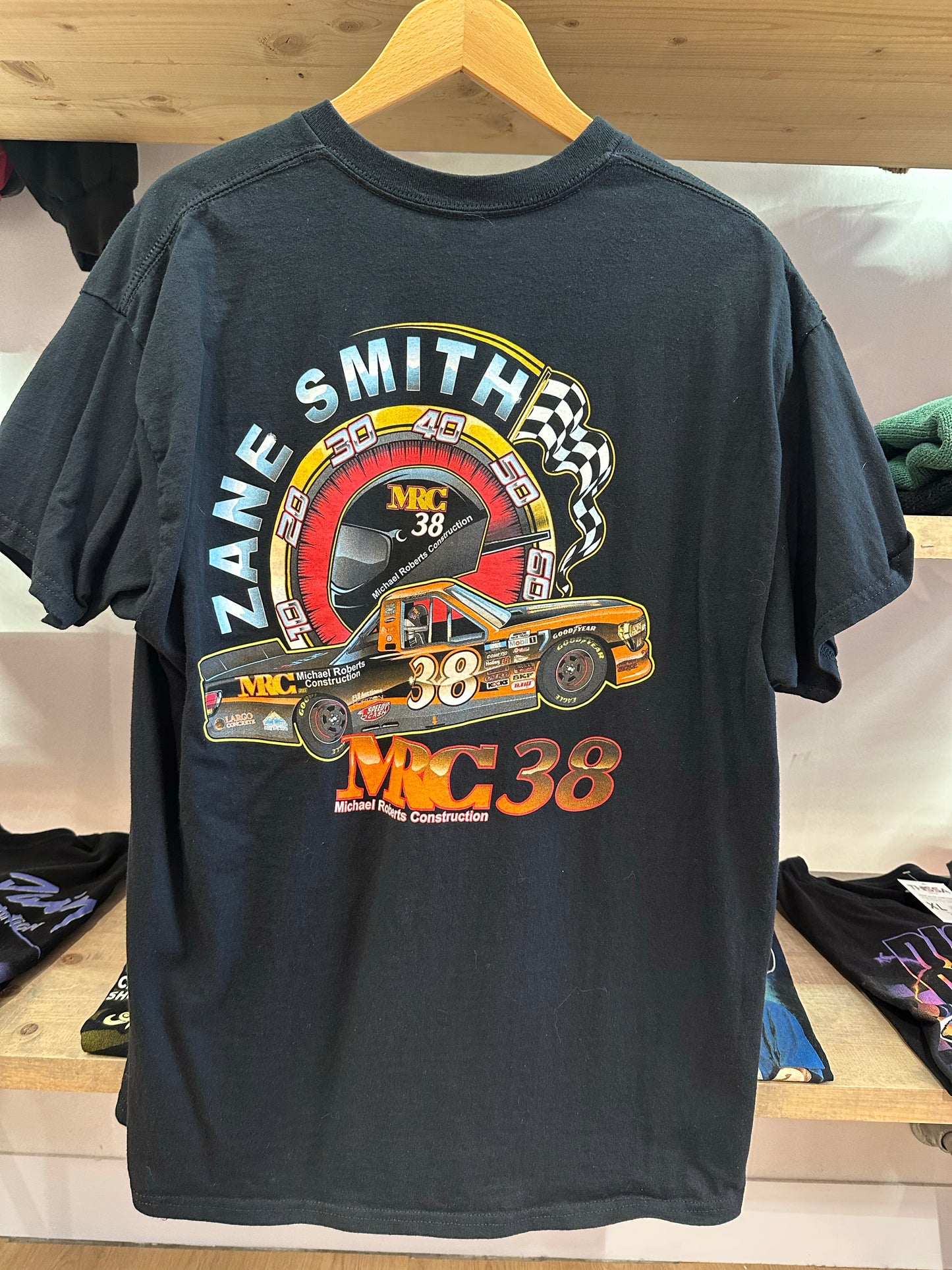 XL - Zane Smith MRC 38 NASCAR Racing T-Shirt