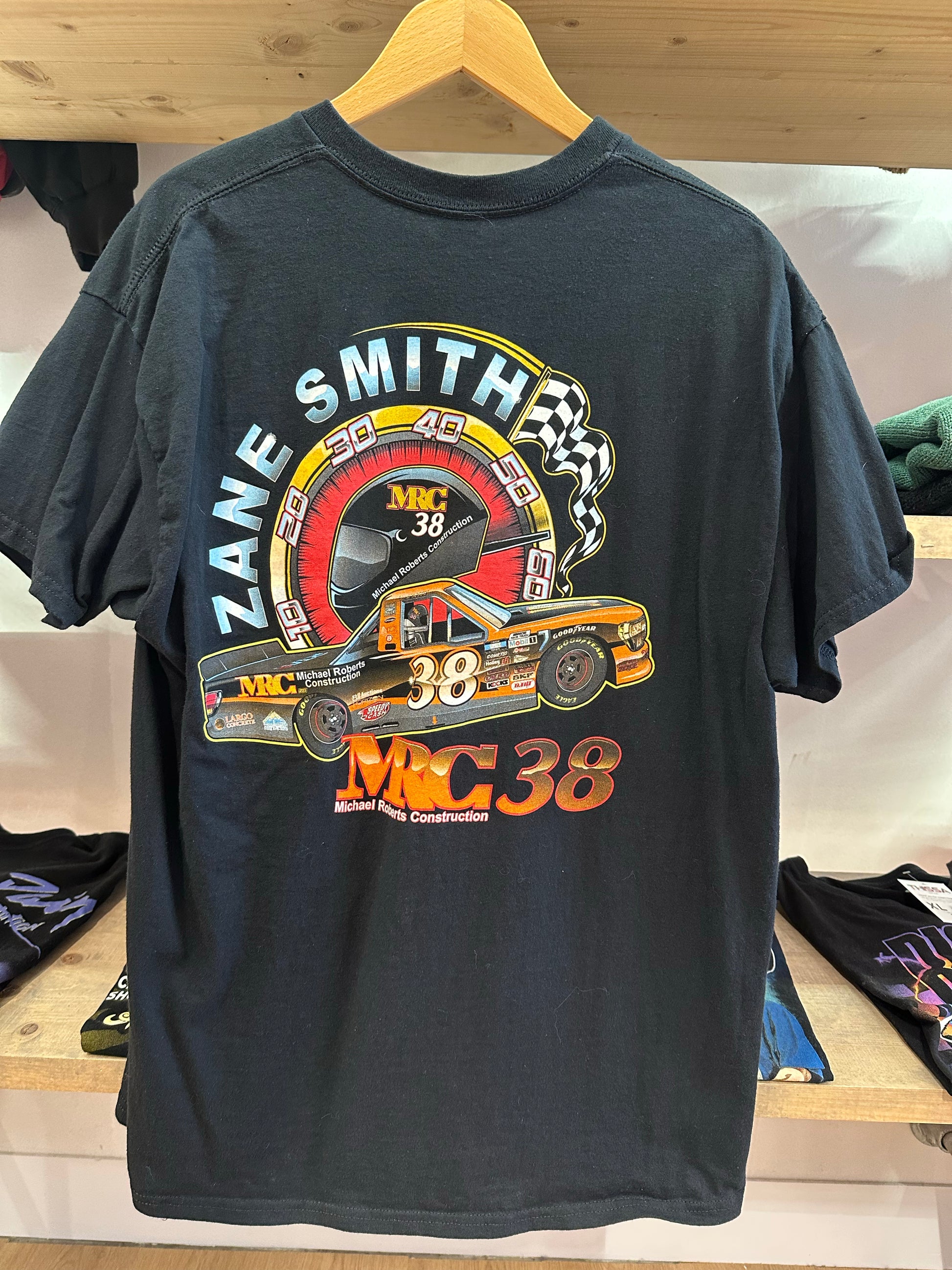XL - Zane Smith MRC 38 NASCAR Racing T-Shirt