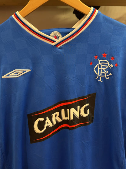 2009-2010 Rangers FC Umbro Home Football Shirt 10 - XL